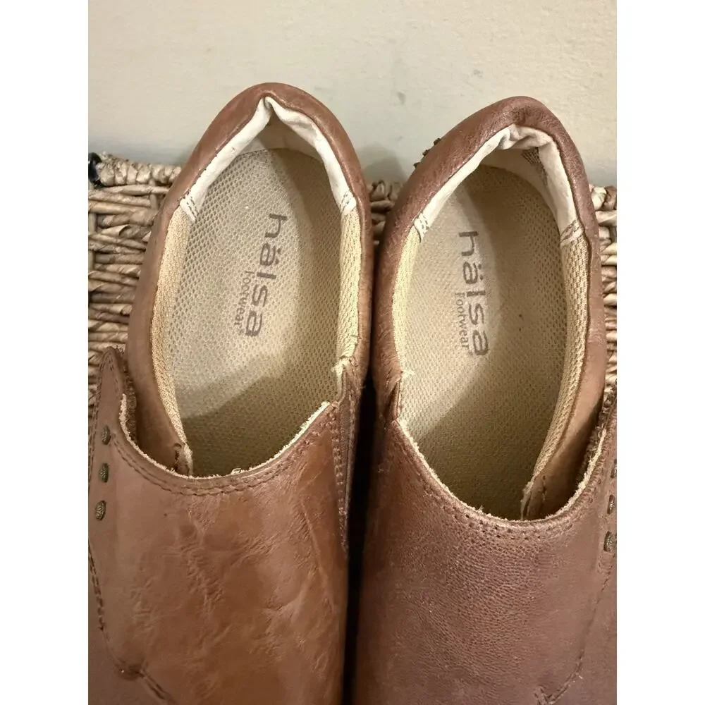Halsa Anna Women's Oxford 8.5 M Brown